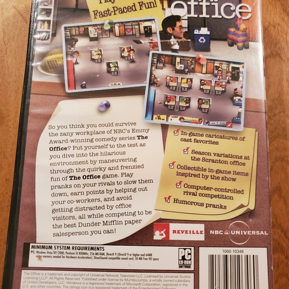 The Office Game for PC WINDOWS 10 8 7 XP VISTA ME 98SE - Picture 3 of 3
